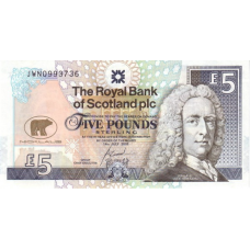 (351) Scotland P365 - 5 Pounds Year 2005